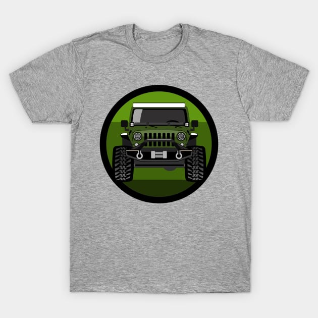 Green Krawler T-Shirt by sojeepgirl